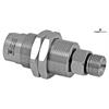 Drehgelenk mit Schottgewinde, Karbid/rostfrei DYG-06 G1/4"F G3/8"M