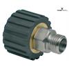 Drehkupplung, grau, rostfrei DKS-06 M21x1,5-F M14x1,5-M
