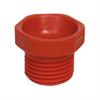 Düsenmutter rot PVC