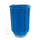 Düsenschutz 1/4" IG - Edelstahl - Gummi - blau