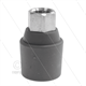 Düsenschutz 1/4" IG - RP10 - Edelstahl - Gummi - grau