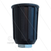 Düsenschutz 1/4" IG - Stahl - Gummi - schwarz