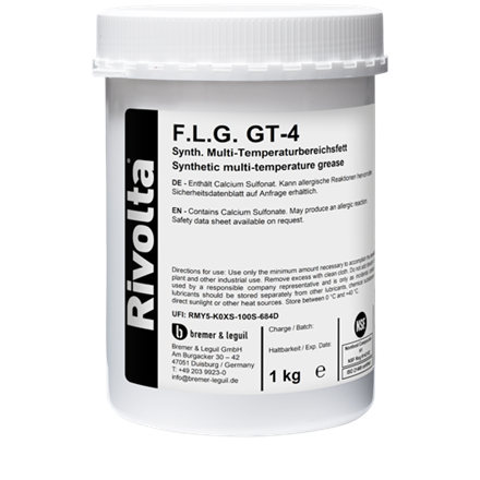 F.L.G. GT-4 Multi-Temperaturbereichsfett 1 kg-Dose