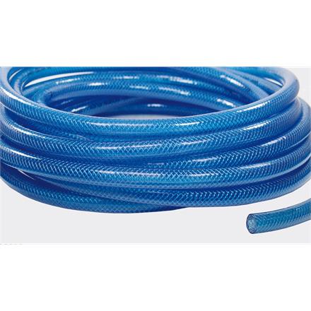 Gewebeschlauch 9x3 blau Meterware