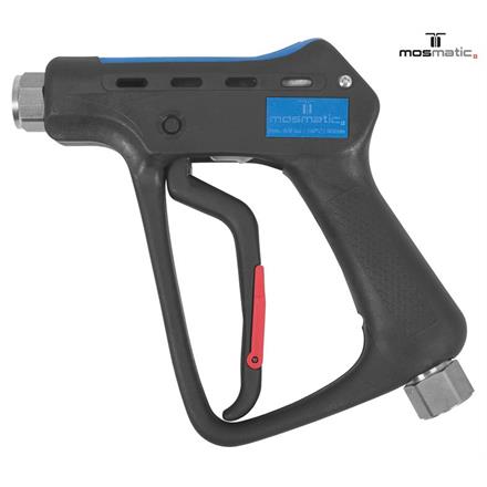 Gun-HP Mosmatic "NEO" blue swiveling 600bar in:G1/2"F out:G1/2"F