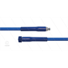 HD-Schlauch blau 1SC-06 - 10m - 3/8" AGR x M22x1,5 HV flach - 2x GKS- 250 Bar