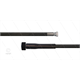 HD-Schlauch schwarz 1SC-08 - 20m - 1/2" DKR x M22x1,5 HV flach mit GKS - 250 Bar