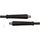 HD-Schlauch schwarz 1SC-10 - 10m - 2 x 3/8" AGR - 2x GKS - 2