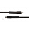 HD-Schlauch schwarz 1SN-06 - 5,0m - 3/8" DKR x 3/8" AGR - 2x GKS 250 Bar