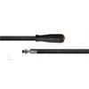 HD-Schlauch schwarz 1SN Plus-08 - 10m - M22x1,5 HV Lang x Stecknippel VA Ø11mm mit Lager