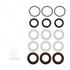Kit 273 - Manschettensatz Ø15mm für 3 Plungers - Serie 58