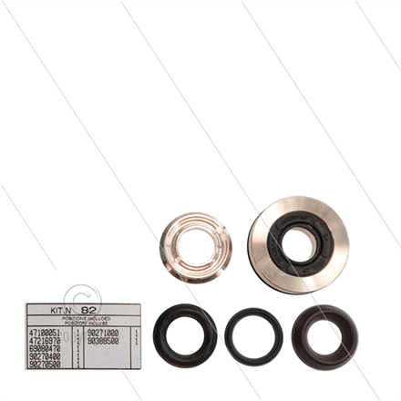 Kit 82 - kompletter Dichtsatz Ø20mm für 1 Plunger - Serie 69