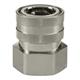 Kupplung ST-45-25 bar 1"IG Messing vernickelt