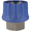Kupplung ST-45-250 1/2 IG Edelstahl blau