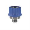 Kupplung ST-45-250 3/8 AG Edelstahl blau