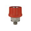 Kupplung ST-45-600 1/4 AG Edelstahl rot