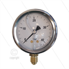 Manometer 0-40 Bar - 1/4" AG - Eingang unten - Ø63mm