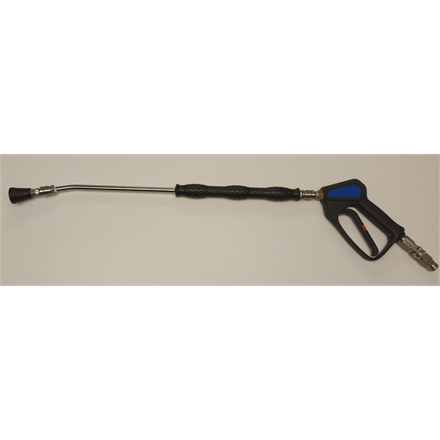 Mosmatic high pressure lance bend with coupler