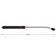 MT3 - Lanze - L=1200mm - gebogen - Edelstahl - umspritzter Isolierung 2 x L=290mm