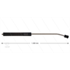 MT3 - Lanze - L=1200mm - gebogen - Edelstahl - umspritzter Isolierung 2 x L=290mm