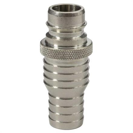Nippel ST-45-25 Tülle 3/4"-1" Messing vernickelt