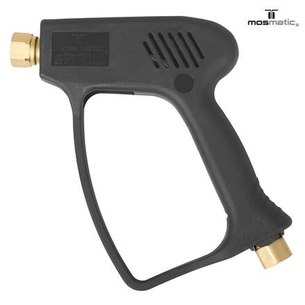 Pistole-HD Mosmatic "NANO" Hebel schwarz/blau 275bar in:G3/8"-F out:G1/4"-F