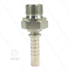 Pressnippel - Stahl - DN06 (1/4") - 1/4" AGR - SW19