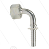 Pressnippel - Stahl - DN06 (1/4") - M14x1,5 (8L) DKOL - 90°