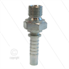 Pressnippel - Stahl - DN08 (5/16") - 1/4" AGR - SW19