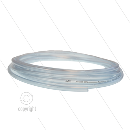 PVC Schlauch - Glasklar - Ø6x9mm - Meterware pro meter