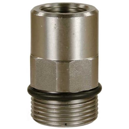 QUICK SCREW M24M:1/4F 700 BAR INOX