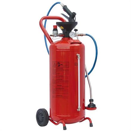R+M Schäumer 50 L. rot lackiert