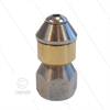 rotierende Kanaldüse mit Frontbohrung 1/4"IG - D=19mm - 0.10