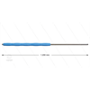 RP002 Lanze - L=1200mm - gerade - VA - blau - Isolierung L=485mm - 500 Bar - max 80°C