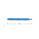 RP002 Lanze - L=350mm - gerade - VA - blau - Isolierung L=285mm - 500 Bar - max 80°C