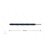 RP10 Lanze - L=600mm - gerade - Edelstahl - Isolierung L=395mm - 400 Bar - max 80°C