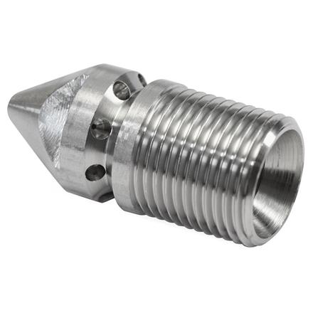 RR-Düse VA 3/8"AG 060 mit Frontbohrung
