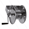 Schlauchaufroller manuell VA - 20m - 1/2" Schlauch - 2 x 1/2"