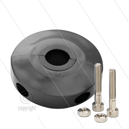Schlauchstopper universal Ø10 bis 34mm - schwarz