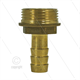 Schlauchtülle - Messing - Ø13mm - 3/4" AG