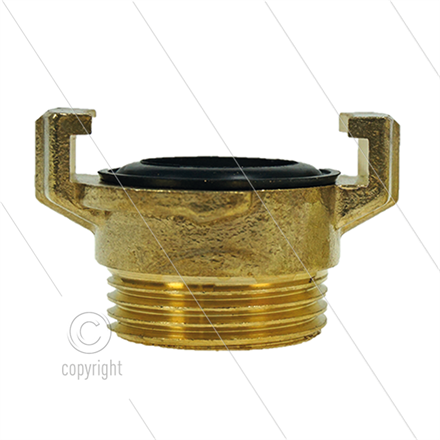 Schnellkupplung - Messing - Geka - 1" AG