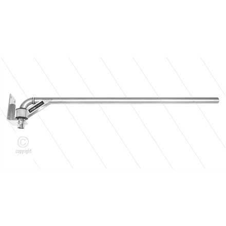 Schwenkarm LU-W Wandbefestigung Luft 40mm - Anschluss unten