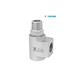 Swivel-90° with ball bearings + protection ring, ss WDCS-12 G1/2"F G1/2"F H=56 ø17