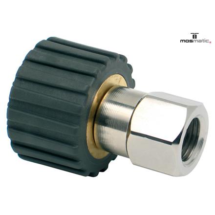 Swivel Coupling, grey, stainless DKS-06 M21x1,5-F G1/4"F