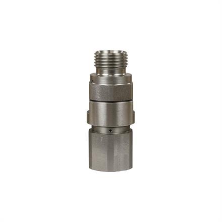 SWIVEL COUPLING ST-351 1/2M/F SS 600 BAR