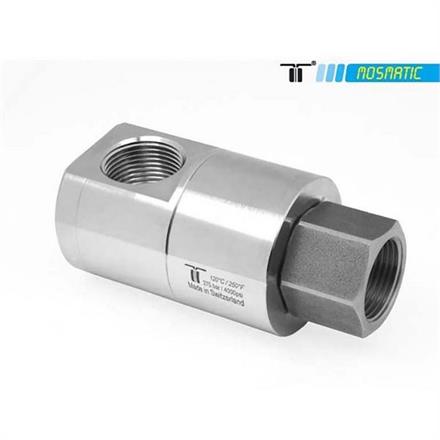 Swivel-Hi-Flo-90° single bearing-system DGE-90°-28 G1¼"F G1¼"F