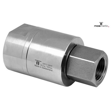 Swivel Hi-Flo triple bearing-system stainless steel DGEI-10 G3/8"F G3/8"F