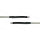 Titan-Slide grau HD-Schlauch NW 06 - 4,5m - 2 x 1/4" AGR - 2 x SKS schwarz - 300 Bar