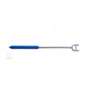 U-Lanze VA 900mm mit 2 Ausgänge 1/4"AG - blau umspritzter Isolierung