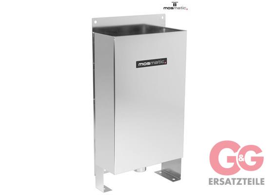 Bürstenbehälter Edelstahl Überlauf-2